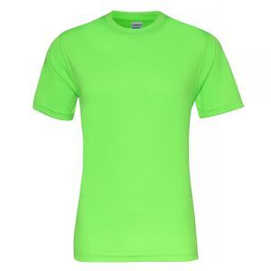 AWDis Just Cool Mens Smooth Short Sleeve T-Shirt / Electric Green